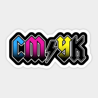 CMYK Sticker